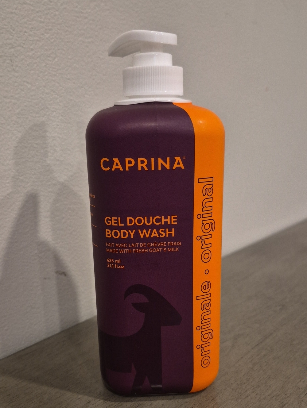 💙 Caprina Goat Milk Shower Gel Body Wash - Made In Canada